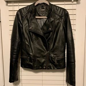 Jou Jou Black Leather Jacket